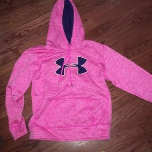 Pink/purple Under Armor Hoodie